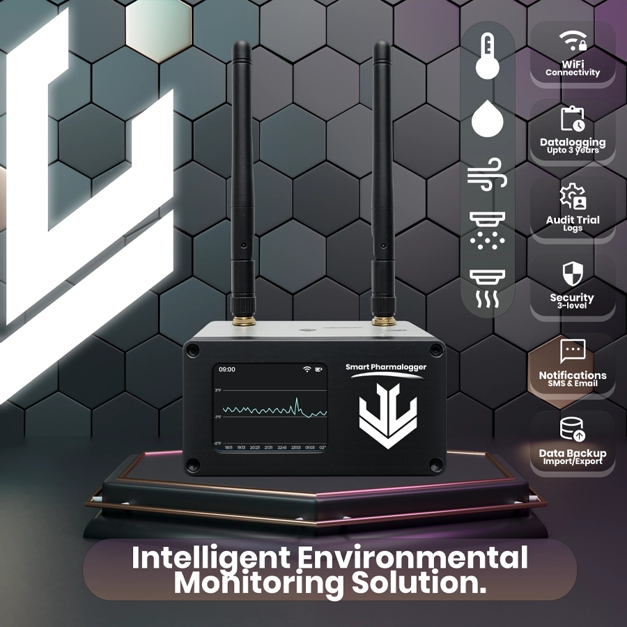 Smart Pharmalogger - Intelligent Environmental Monitoring Solution